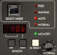 TDA080-M Tape-Spender | 5 Längenspeicher | 6–80mm | 40–9999mm